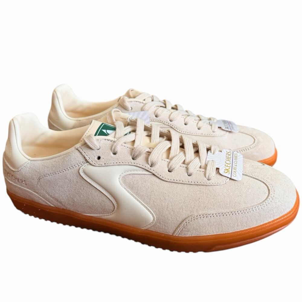 Skechers Court & Classics Men's Sneakers Leather Upper / Size 10.5 Air-cooled